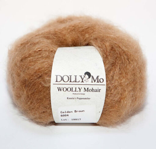 Woolly Mohair, DollyMo, mohérová příze na vlásky velkých panenek