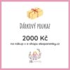 Dárkový poukaz 2000 Kč Ekopanenky.cz